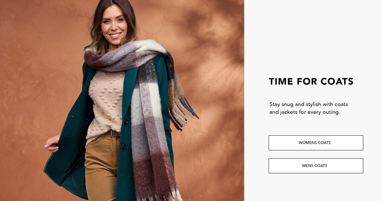 Time to grab your coat.